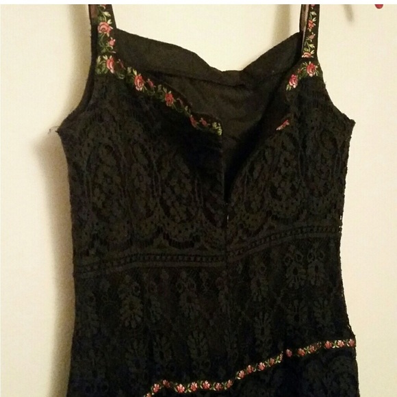 Nanette Lepore Black Lace Dress - Picture 5 of 9